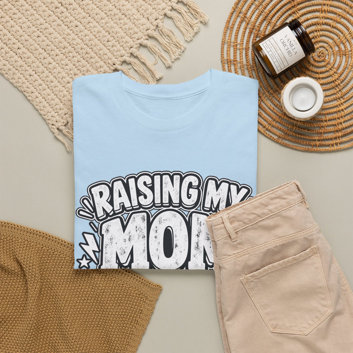 Raising My Mom Is So Hard Tee — Funny Mother-Son Humor Gift