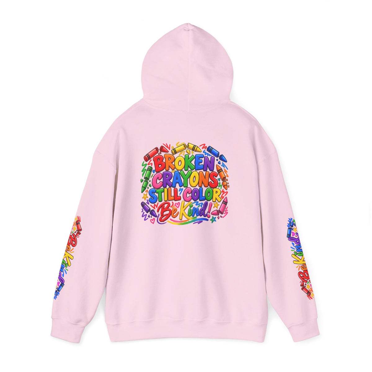 Broken Crayons Still Colorful Rainbow Art Hoodie