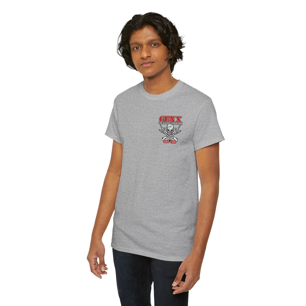 Gen X T‑Shirt — "The Badass Generation" Skull & Crossbones Retro Tee