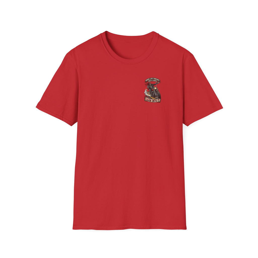 Motorcycle Rider Skull Tee — Born to Ride Graphic T-Shirt