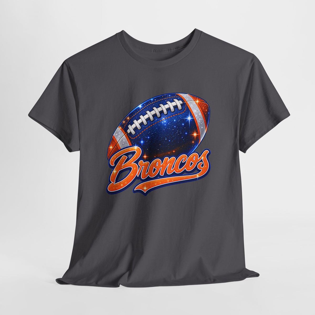 Broncos Football T-Shirt — Galaxy Football Graphic Tee