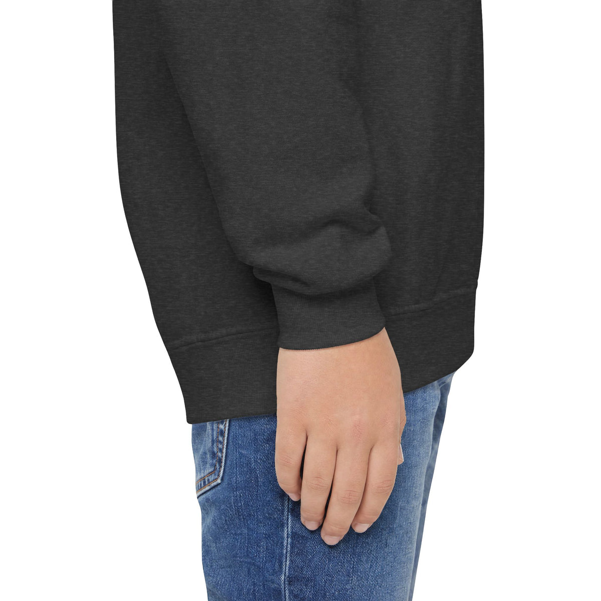 Youth Crewneck Sweatshirt — Cute Smiley "Stay Sweet" Graphic, Kids Cozy Pullover