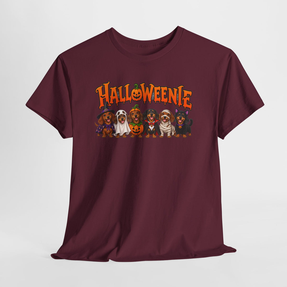 Halloweenie Dachshund T-Shirt | Halloween Dog Graphic