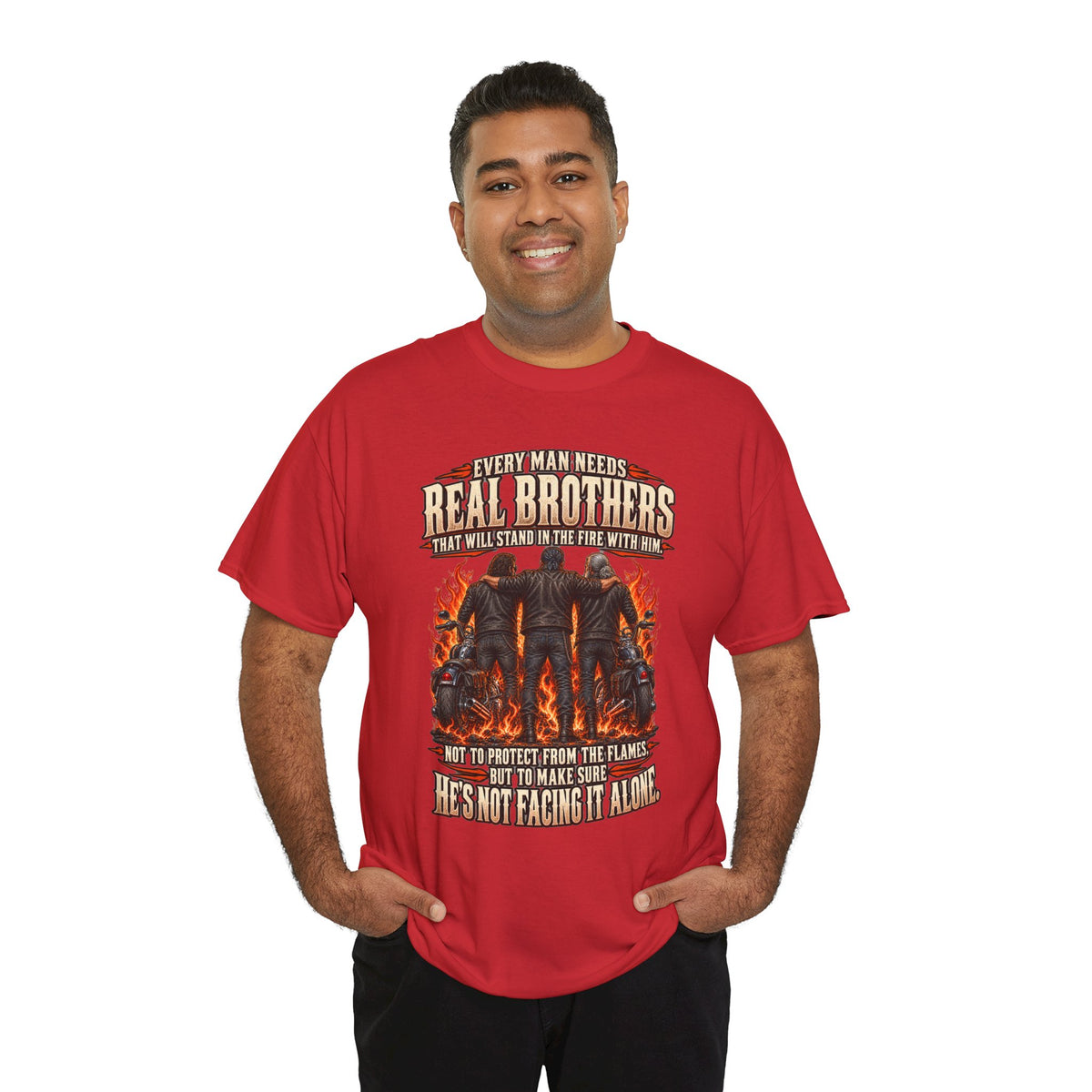 Real Brothers Graphic T-Shirt – Brotherhood and Strength