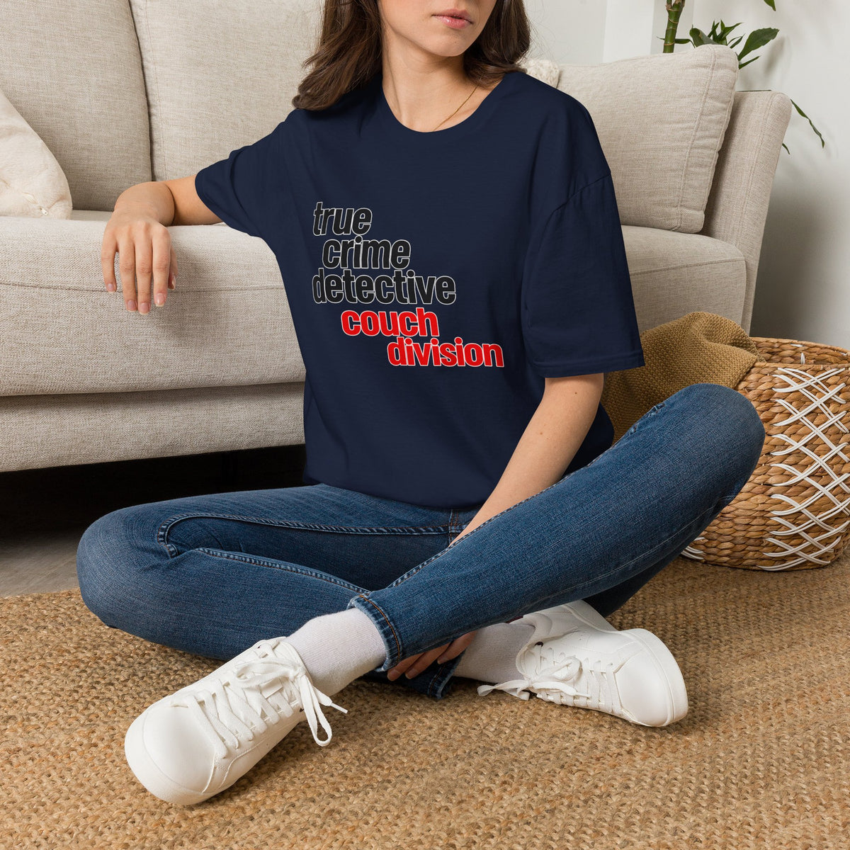 True Crime Detective Couch Division T-Shirt