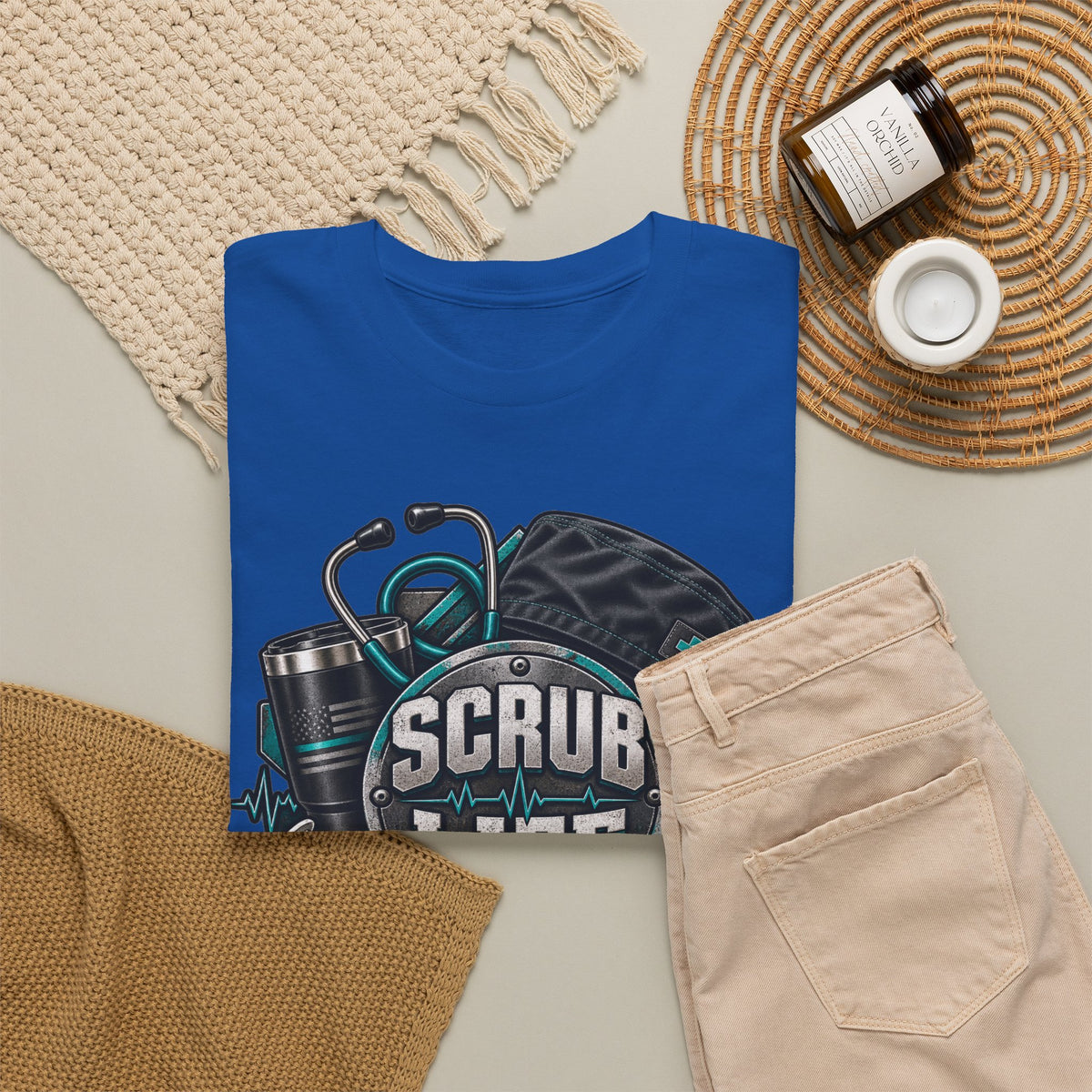 Scrub Life T-Shirt – Nurse & Healthcare Worker Graphic Tee
