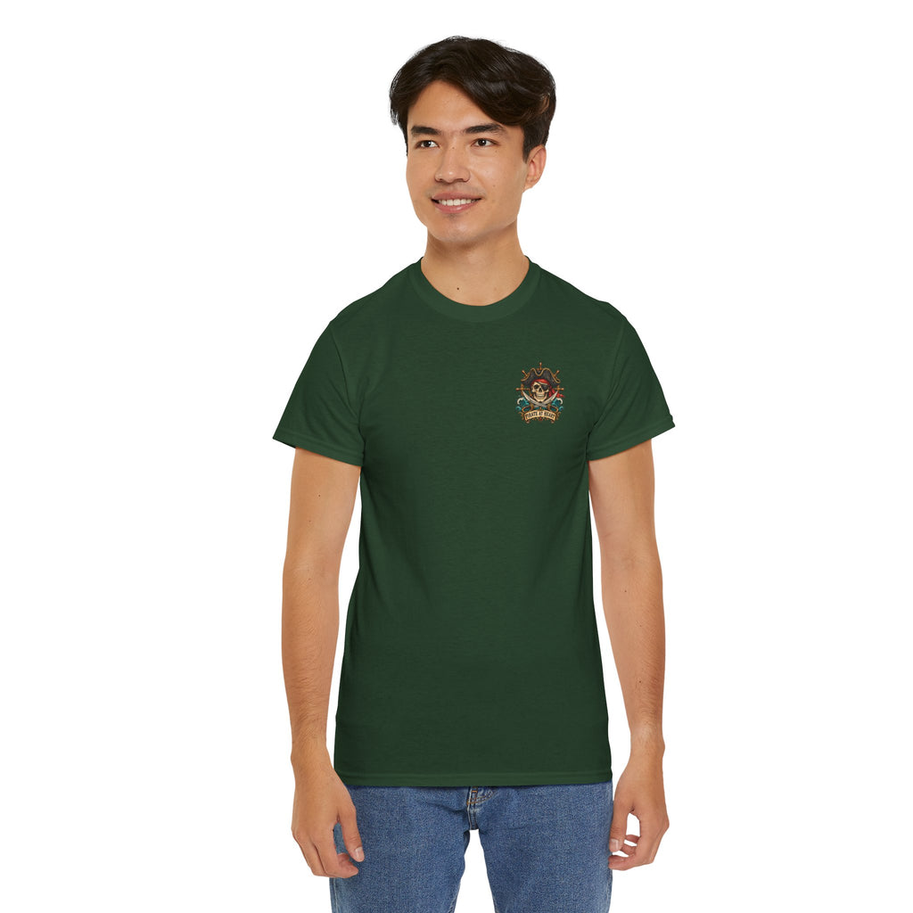 Pirate Skull Tee — "I Was a Pirate" Nautical Skull, Water • Alcohol • Booty • Boats Graphic T‑Shirt