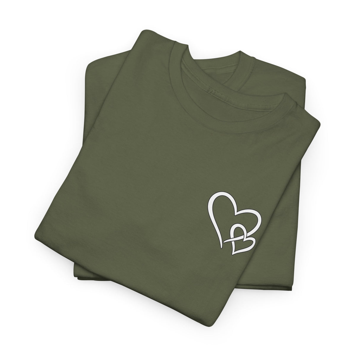 Inspirational Heart T-Shirt – "To the Person Behind Me: You Are Amazing, Beautiful and Enough" Motivational Tee