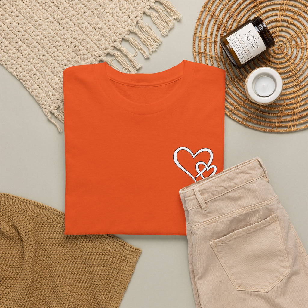 Inspirational Heart T-Shirt – "To the Person Behind Me: You Are Amazing, Beautiful and Enough" Motivational Tee
