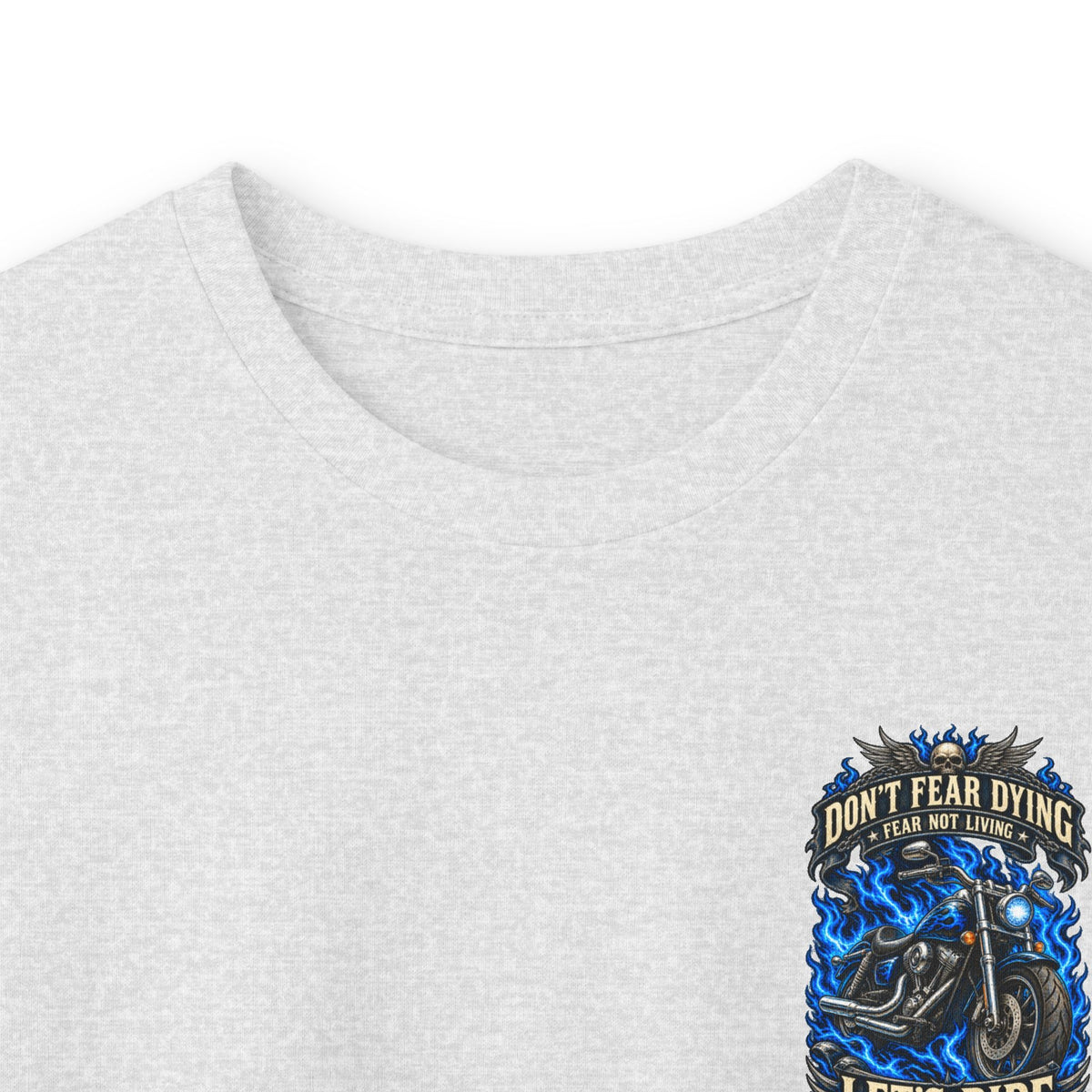 Don't Fear Dying Motorcycle Long Sleeve Tee