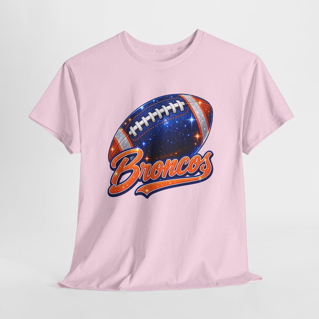 Broncos Football T-Shirt — Galaxy Football Graphic Tee