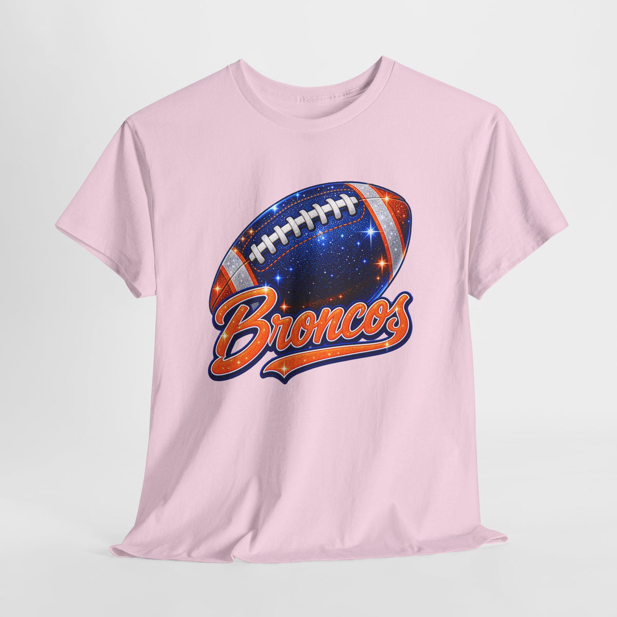 Broncos Football T-Shirt — Galaxy Football Graphic Tee