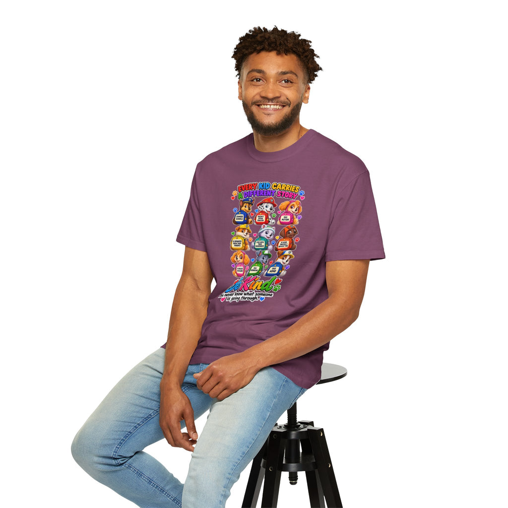 Be Kind Every Kid Carries Inspirational T-Shirt