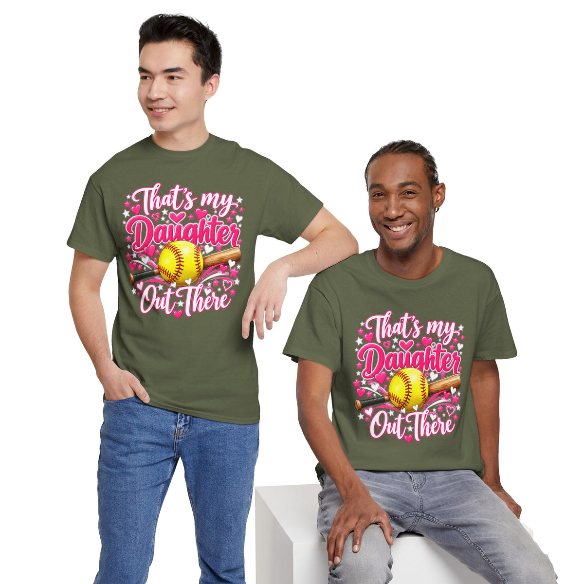 That’s My Daughter Out There Softball T-Shirt