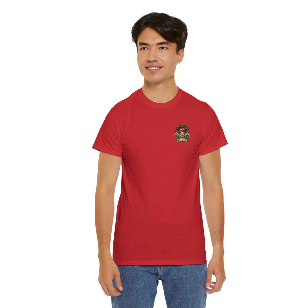 Pirate Skull Tee — "I Was a Pirate" Nautical Skull, Water • Alcohol • Booty • Boats Graphic T‑Shirt