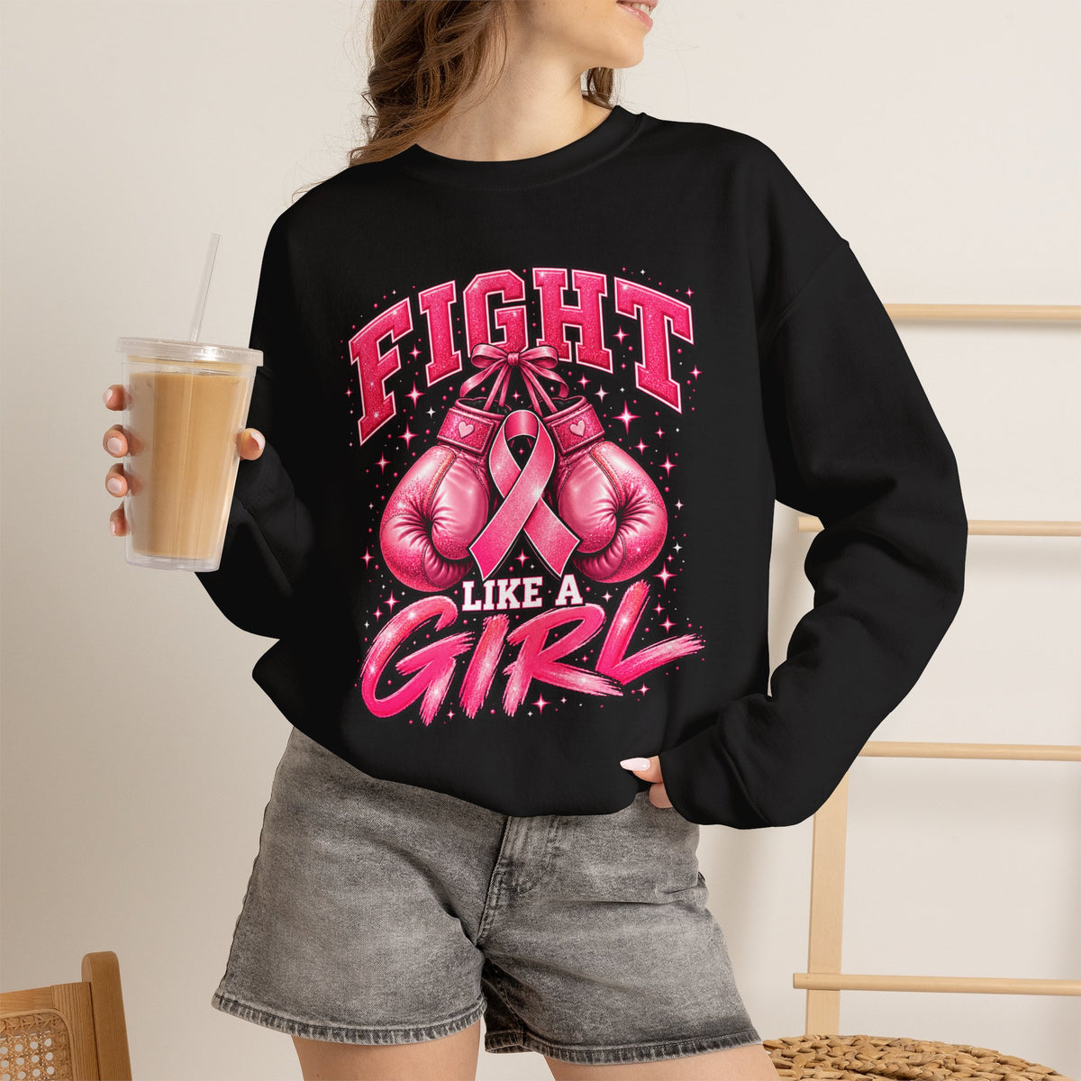 Fight Like a Girl Boxing Sweatshirt