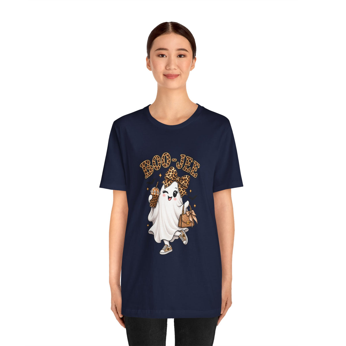 Boo-Jee Leopard Ghost Tee