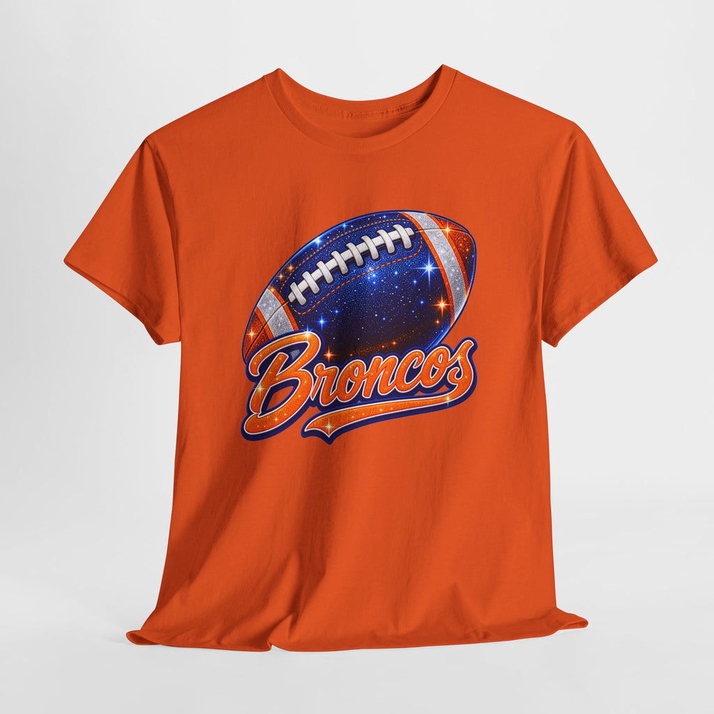 Broncos Football T-Shirt — Galaxy Football Graphic Tee