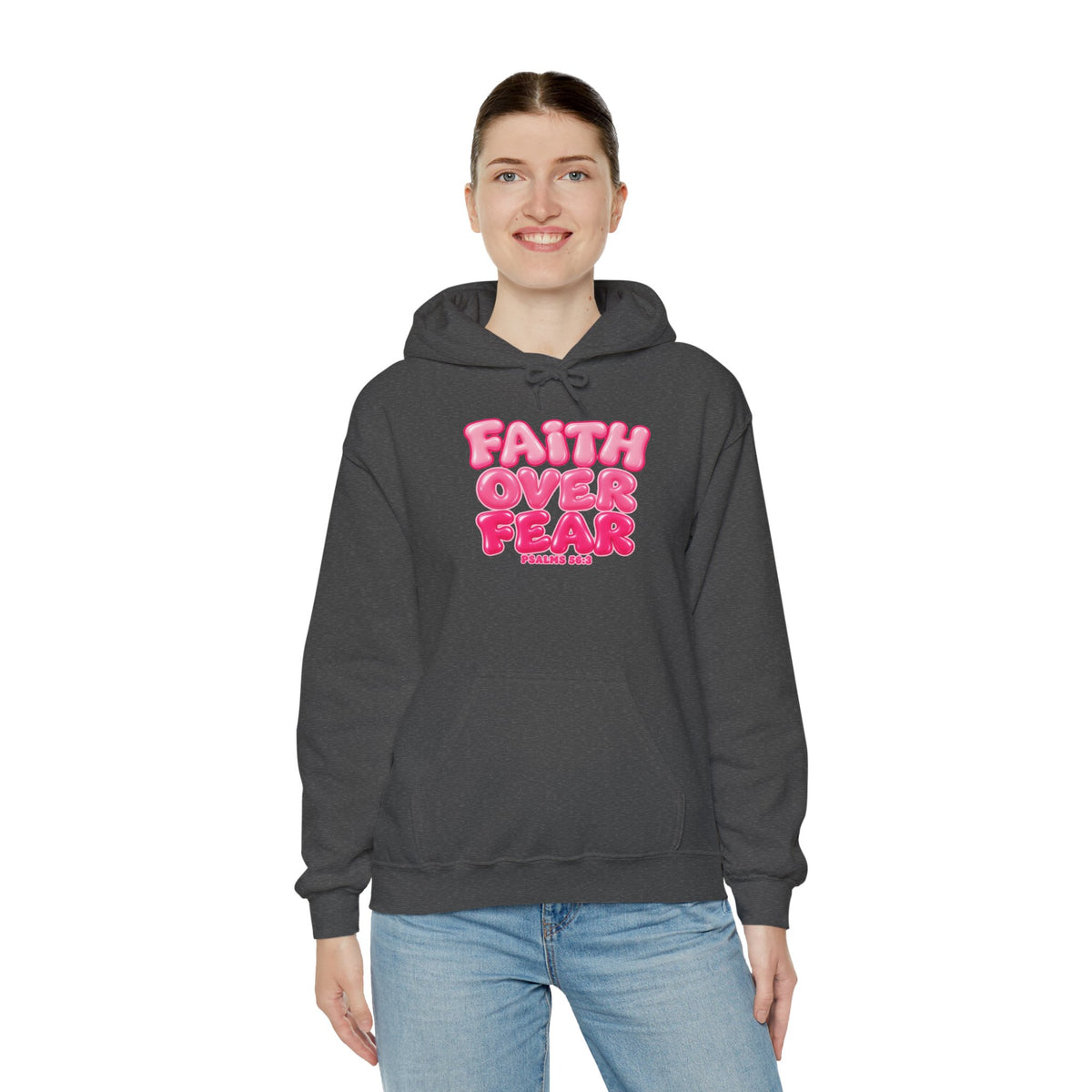 Faith Over Fear Inspirational Hoodie