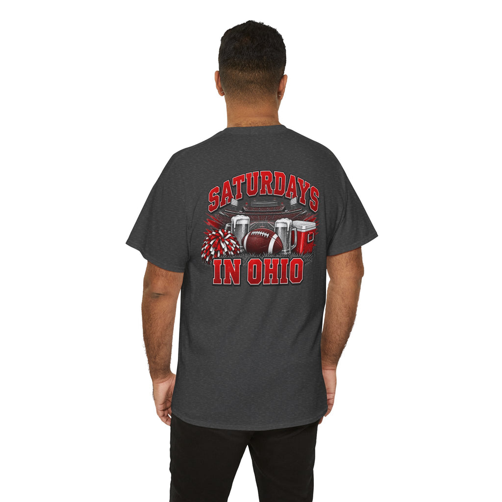 T-Shirt — Saturdays in Ohio Football & Tailgate Tee