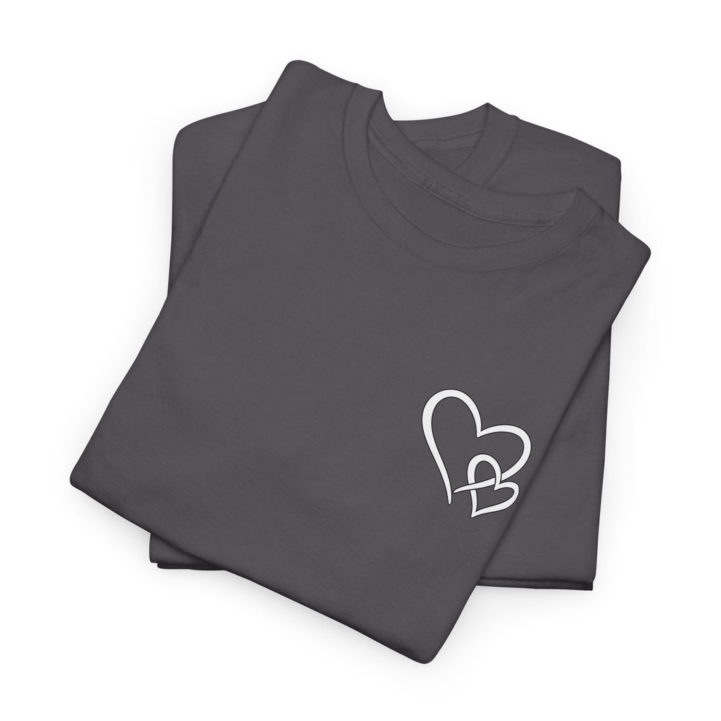 Inspirational Heart T-Shirt – "To the Person Behind Me: You Are Amazing, Beautiful and Enough" Motivational Tee