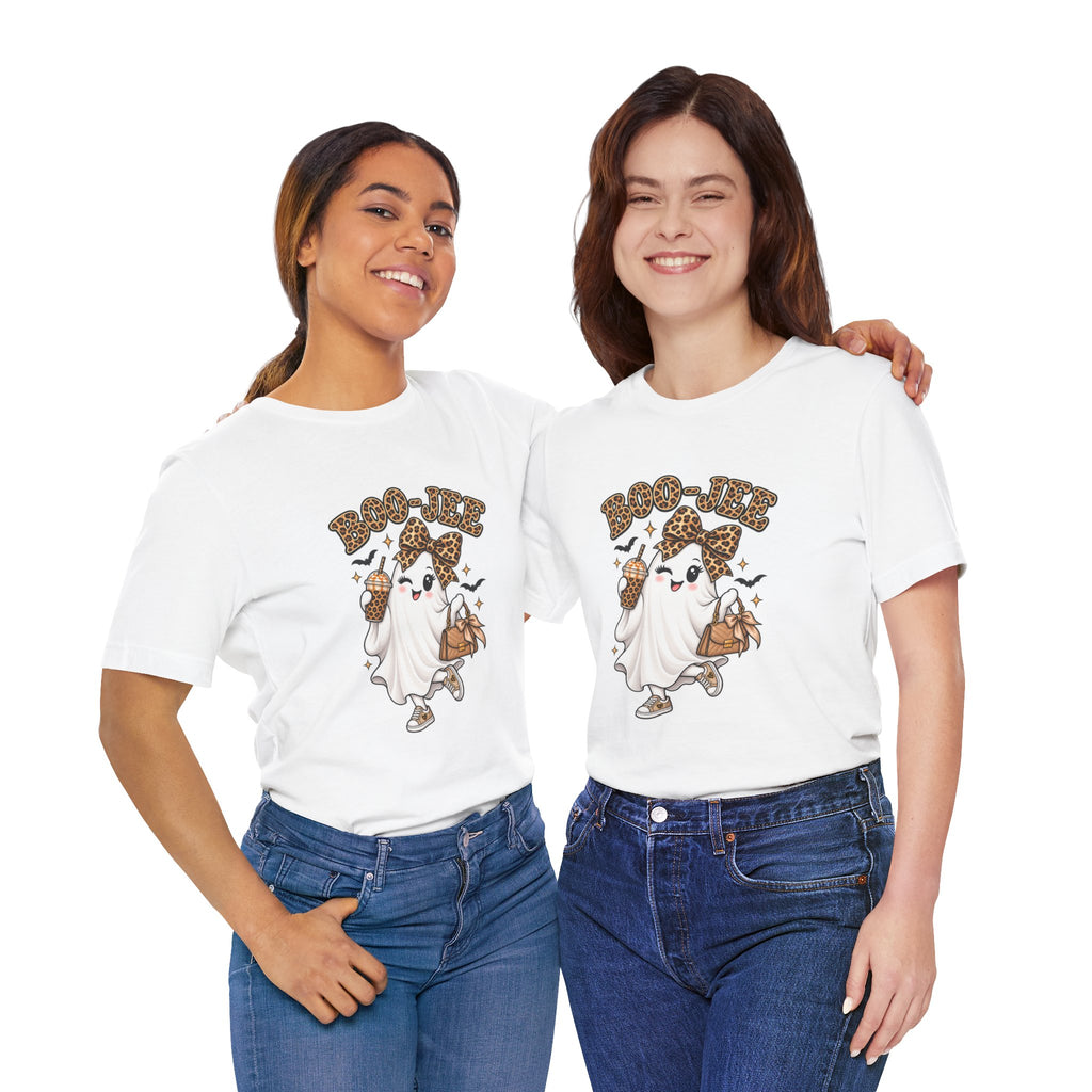 Boo-Jee Leopard Ghost Tee