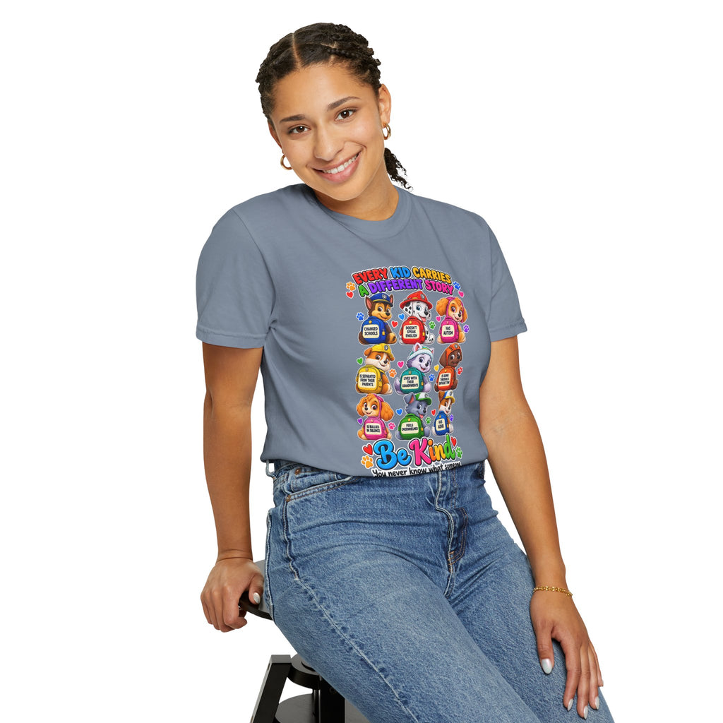 Be Kind Every Kid Carries Inspirational T-Shirt