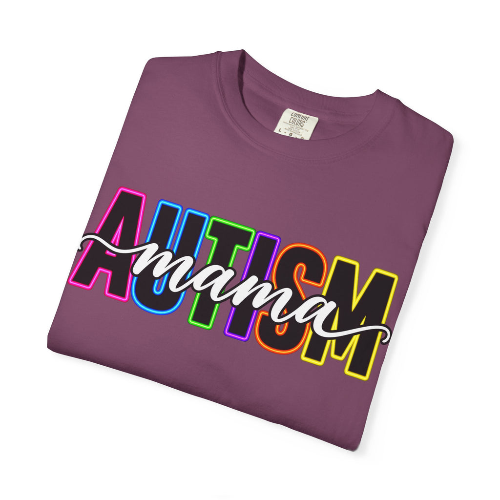 Autism Mama T-Shirt — Colorful Pride Support Tee for Moms