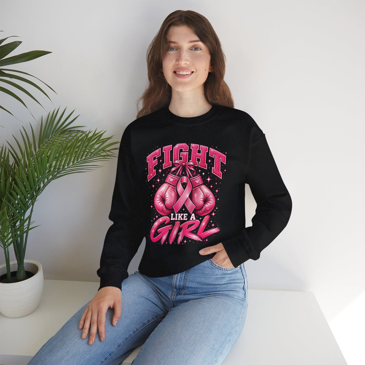 Fight Like a Girl Boxing Sweatshirt