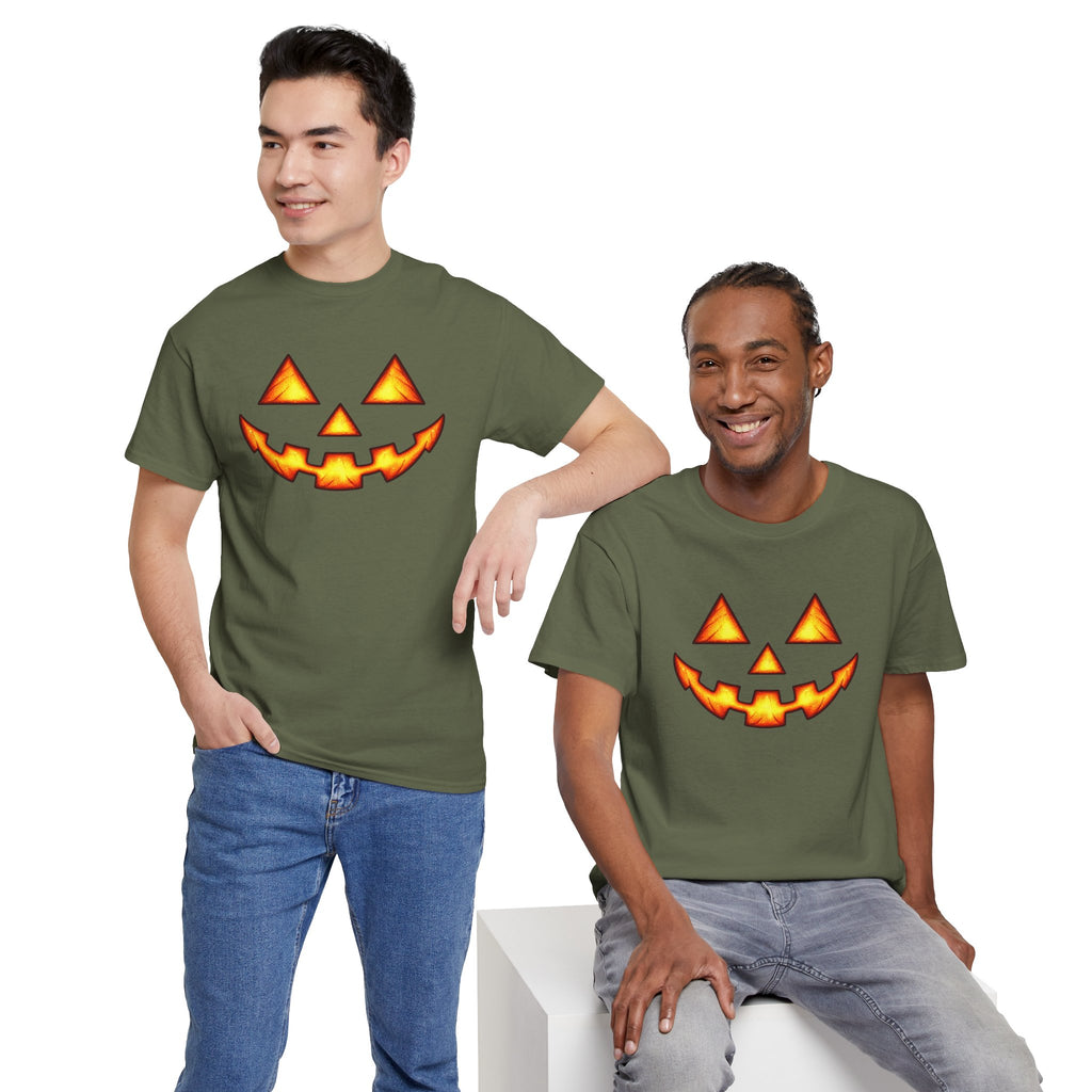 Halloween Jack-O'-Lantern Happy T-Shirt