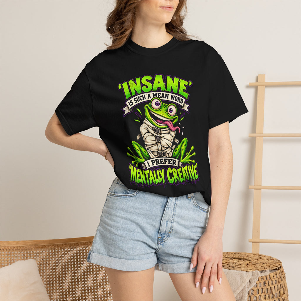 Insane? I Prefer Mentally Creative — Graphic T-Shirt