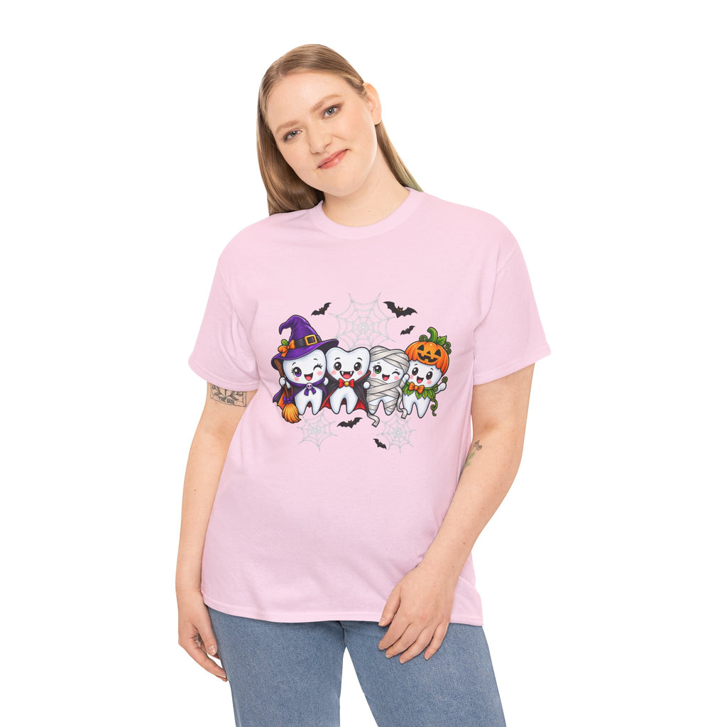 Halloween Teeth T-Shirt | Cute Dental Costume Graphic