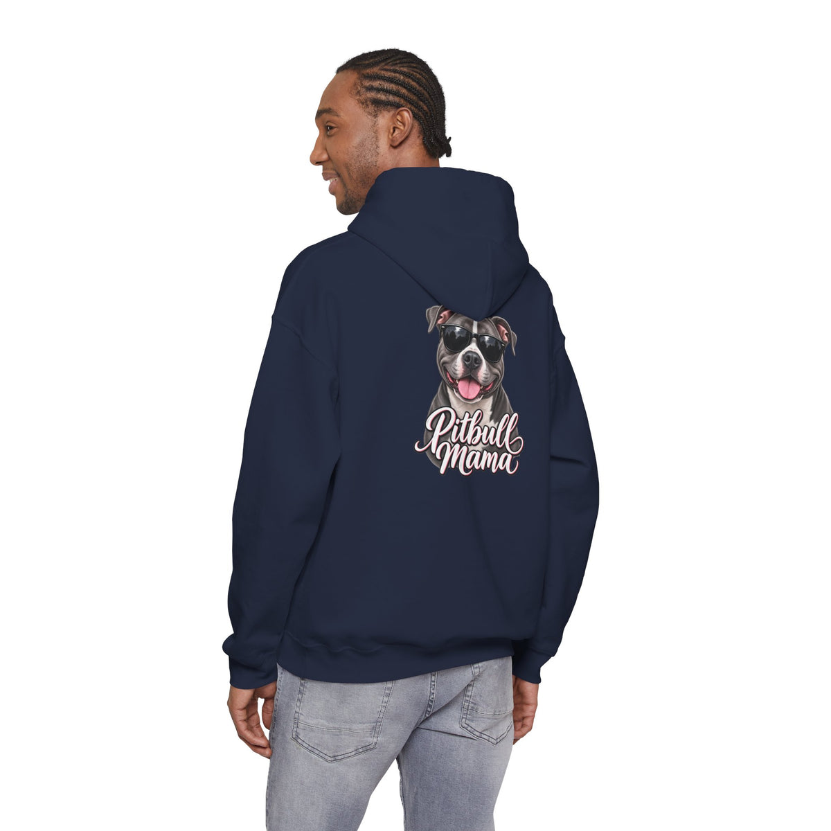 Pitbull Mama Hoodie — Cute Pitbull Dog Mom Pullover