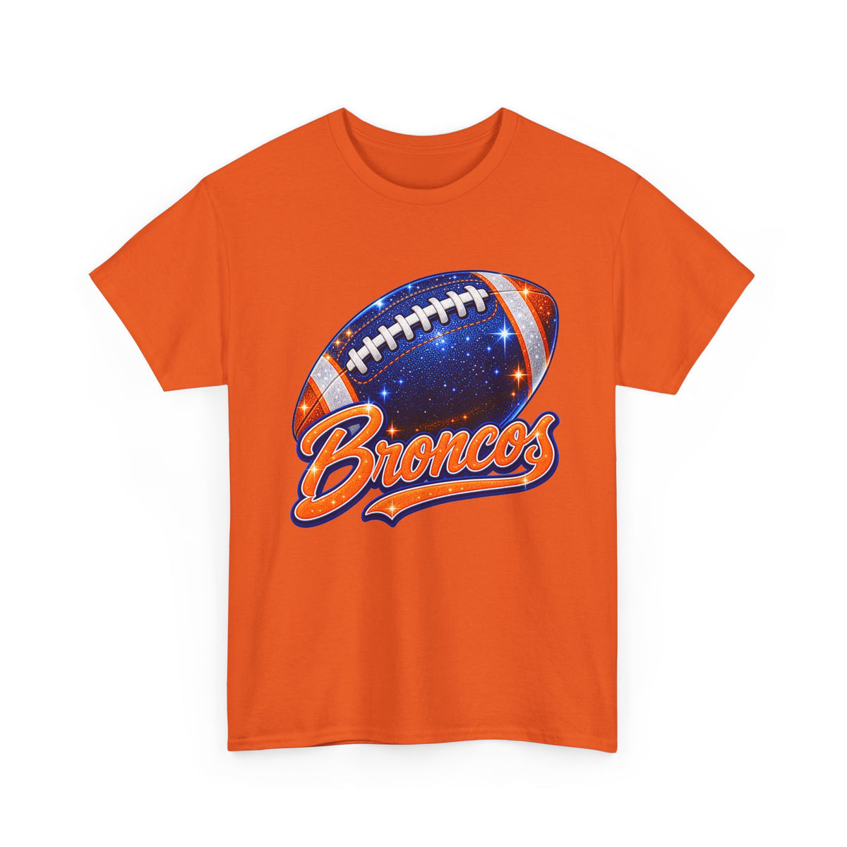 Broncos Football T-Shirt — Galaxy Football Graphic Tee