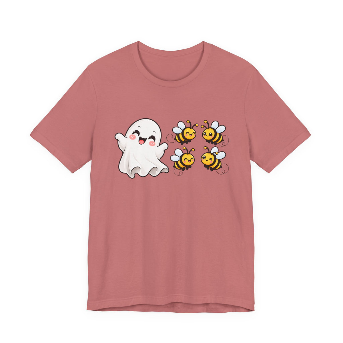 Boo & Bees Halloween Tee – Cute Ghost & Bee Shirt | Spooky Season Must-Have