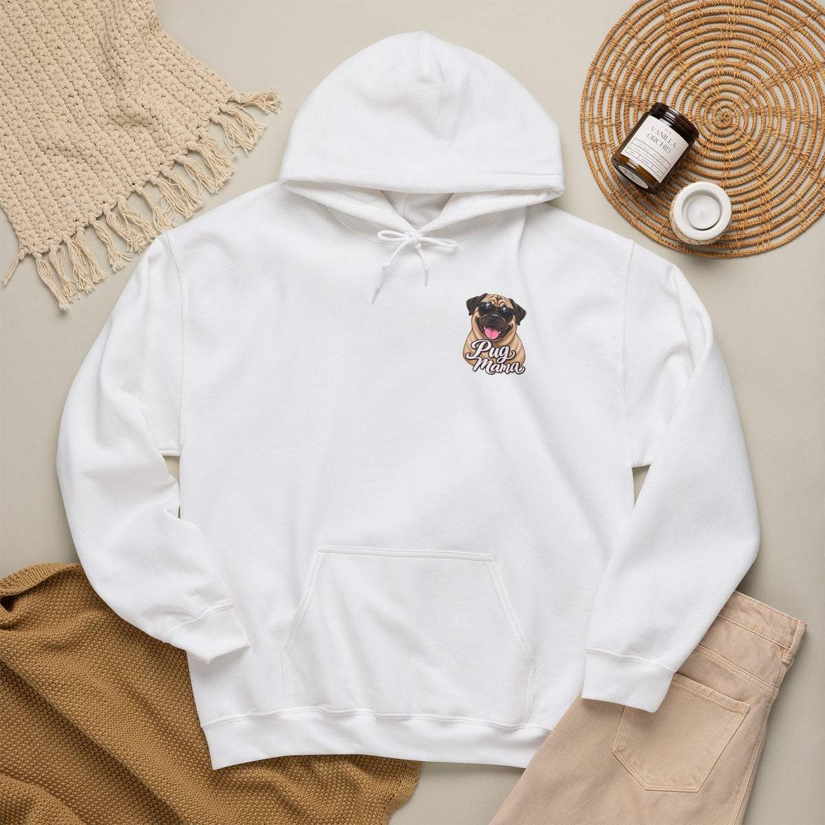 Pug Mama Hoodie