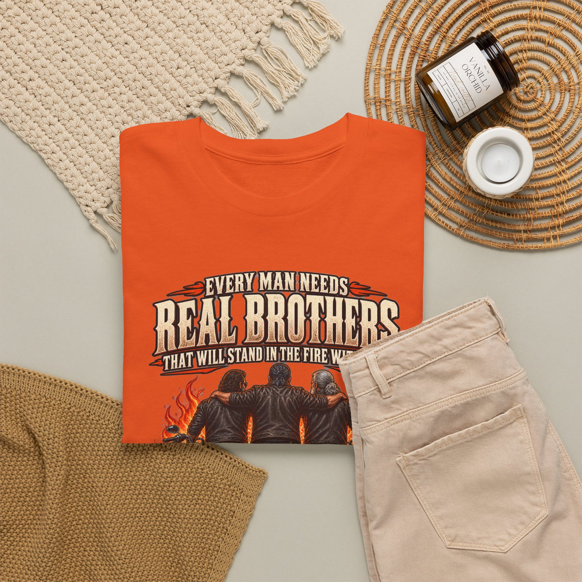 Real Brothers Graphic T-Shirt – Brotherhood and Strength