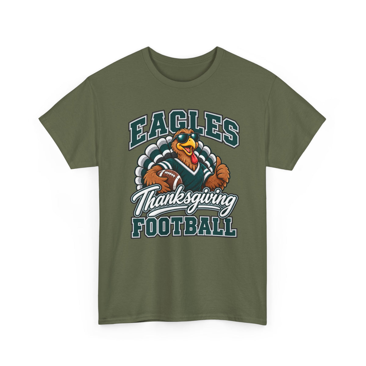 Eagles Thanksgiving Football Tee