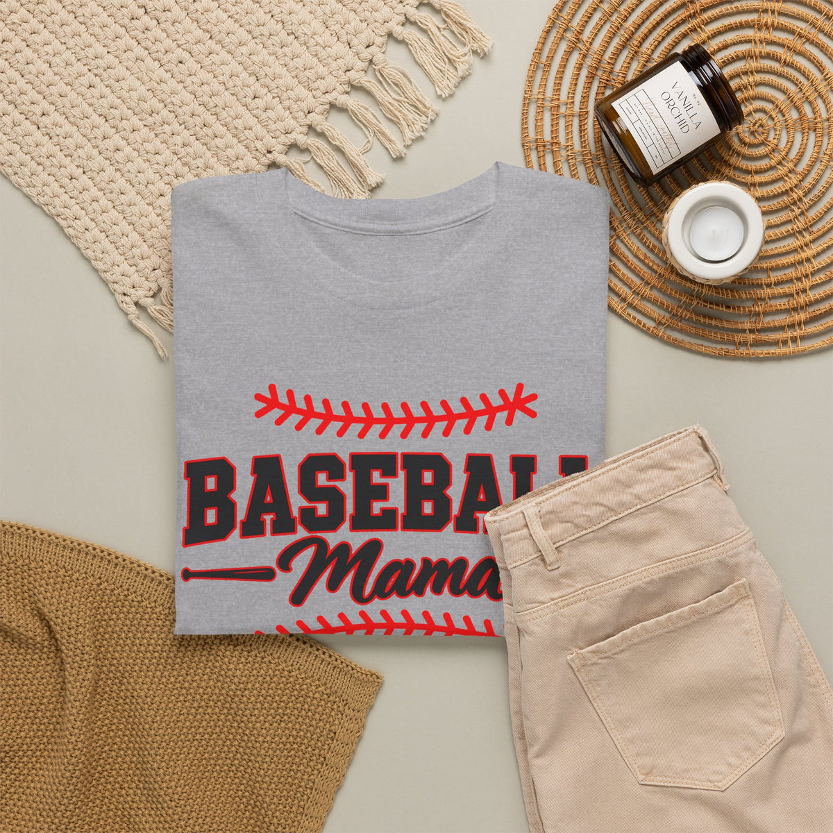 Baseball Mama Graphic Tee