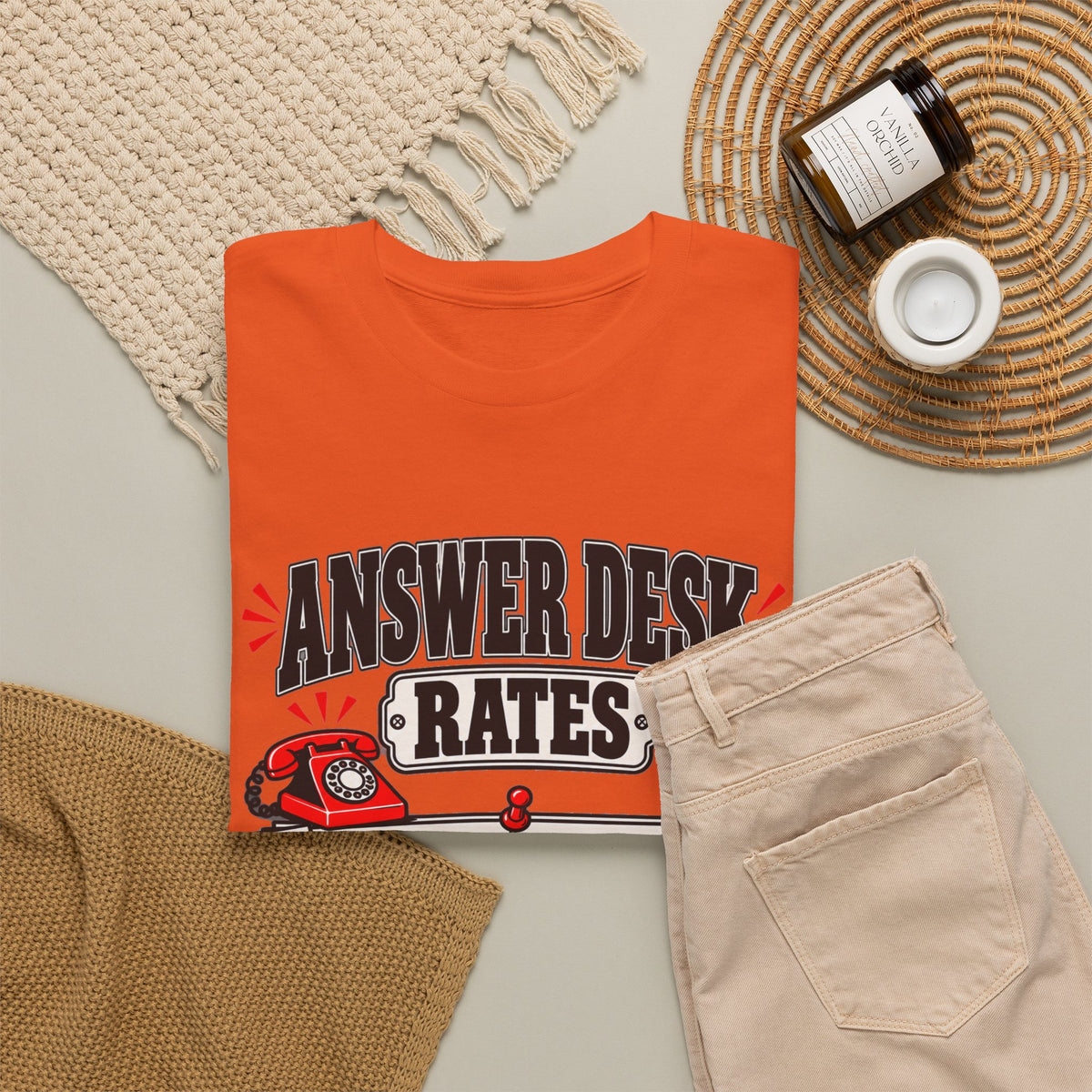 Answer Desk Rates T-Shirt — Funny Help Desk IT Support Tee ("Answer 1.00, Correct Answer 4.00")
