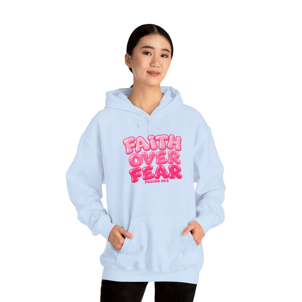 Faith Over Fear Inspirational Hoodie