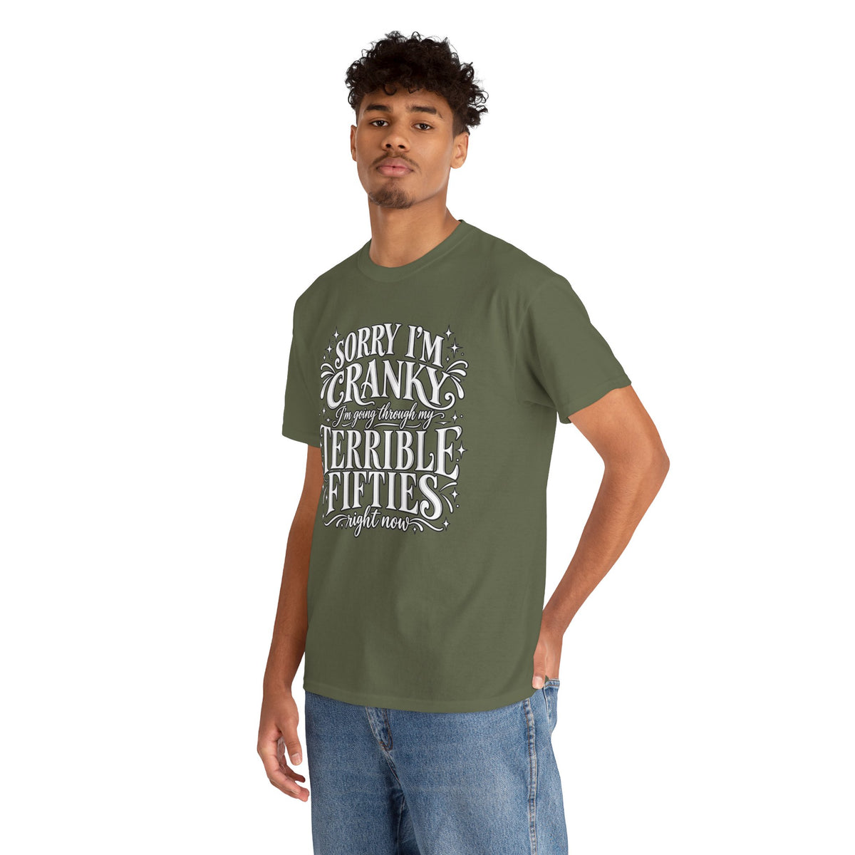Sorry I'm Cranky—Terrible Fifties Funny Graphic Tee