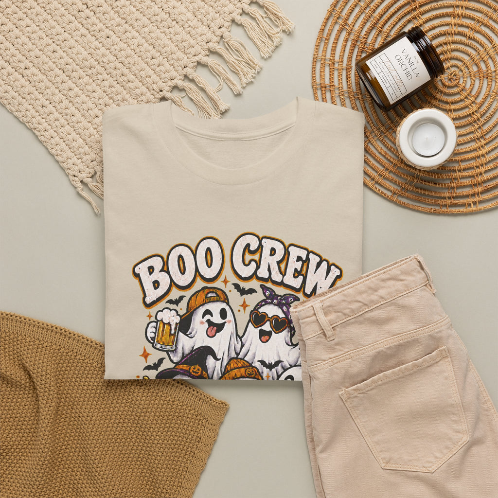 Boo Crew Halloween Tee — “Most Likely To Drink All The Boos” Ghost Party Shirt