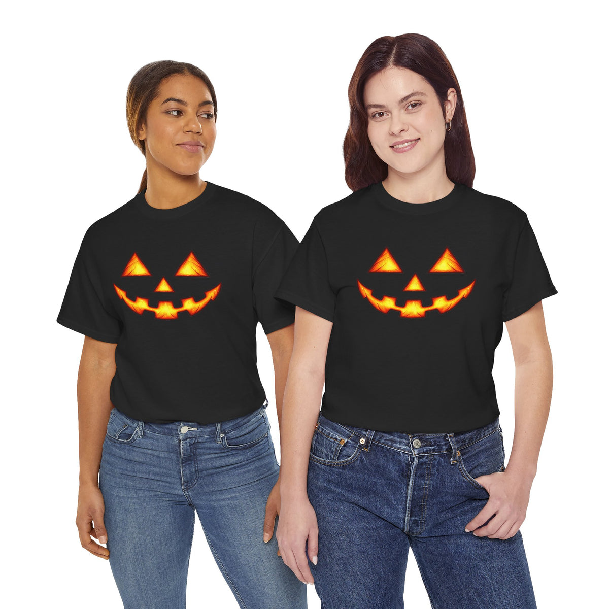 Halloween Jack-O'-Lantern Happy T-Shirt