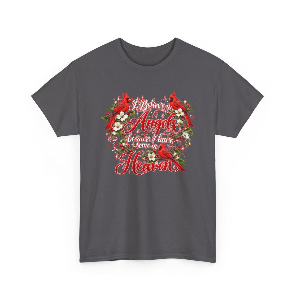 Angels from Heaven Cardinal Christmas T-Shirt