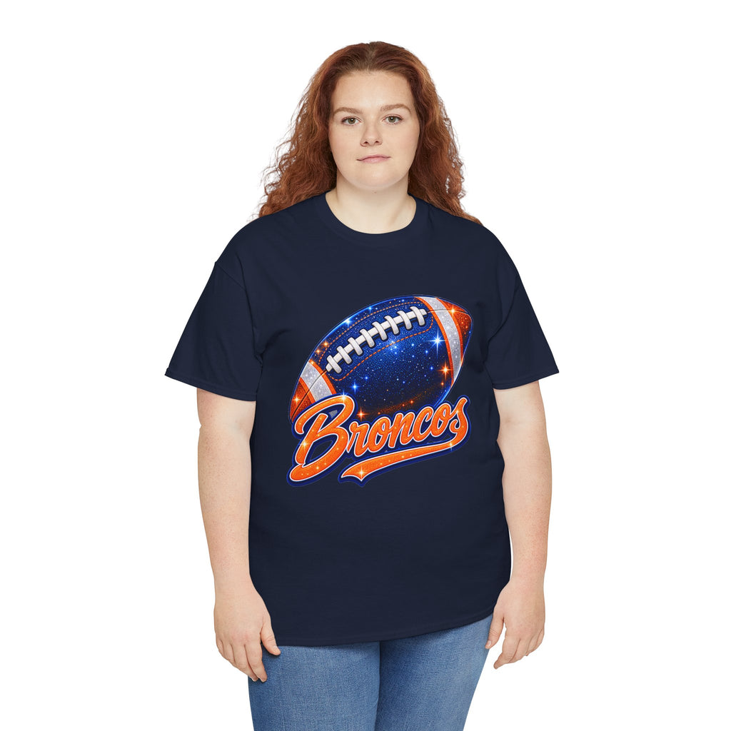 Broncos Football T-Shirt — Galaxy Football Graphic Tee