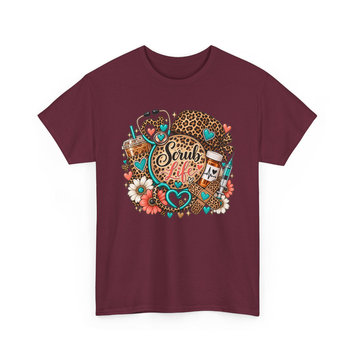Scrub Life Graphic Tee