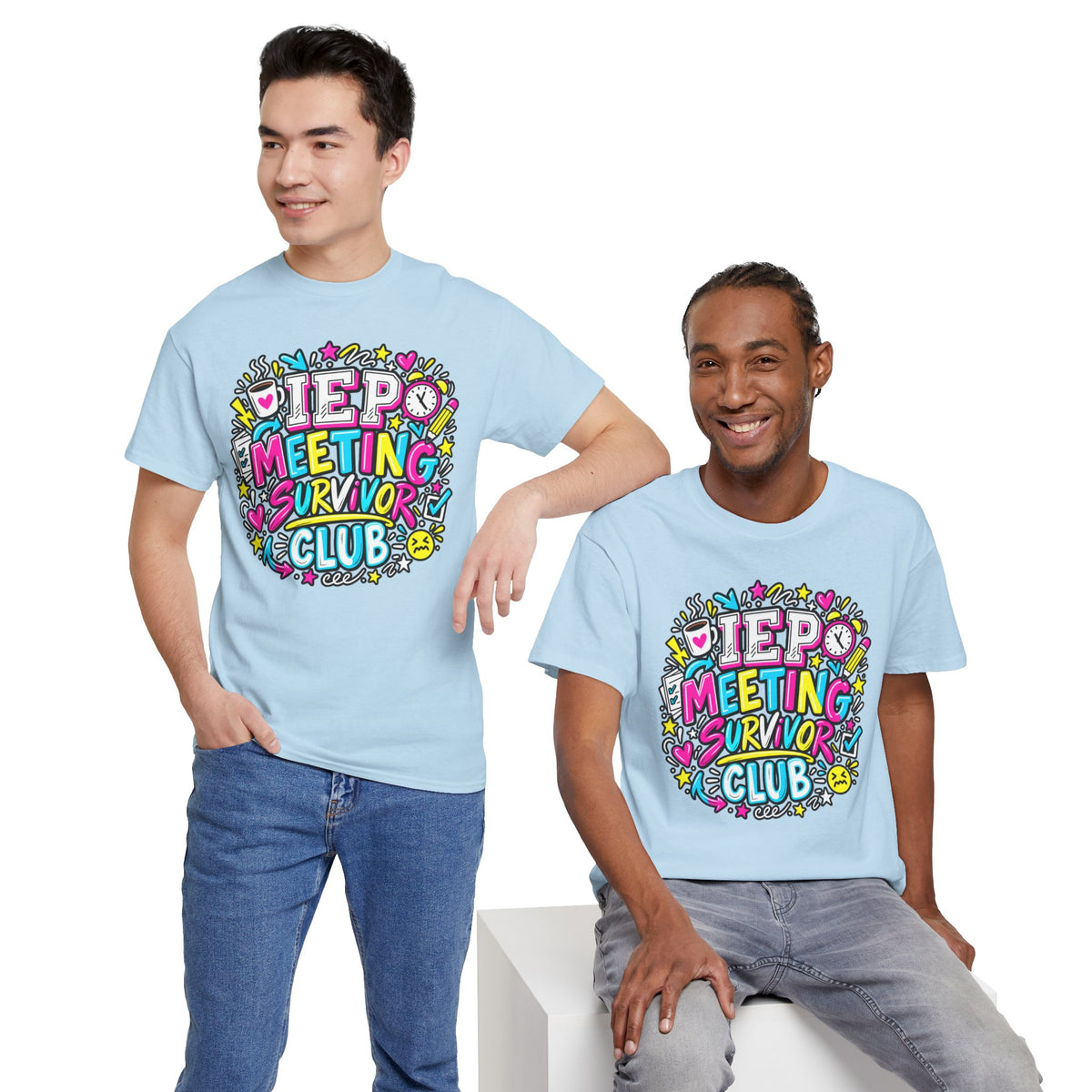 Video Meeting Survivor Club T-Shirt — Funny Remote Work Tee