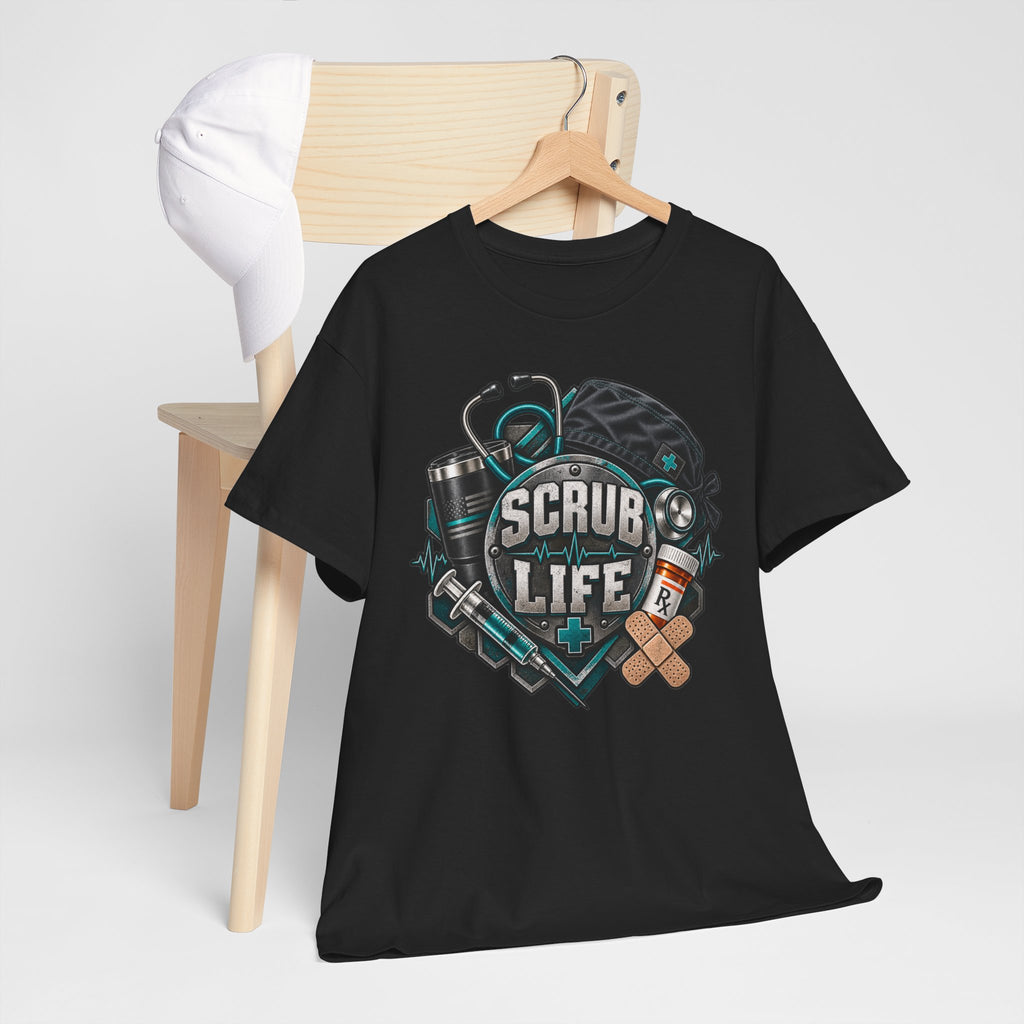 Scrub Life T-Shirt – Nurse & Healthcare Worker Graphic Tee