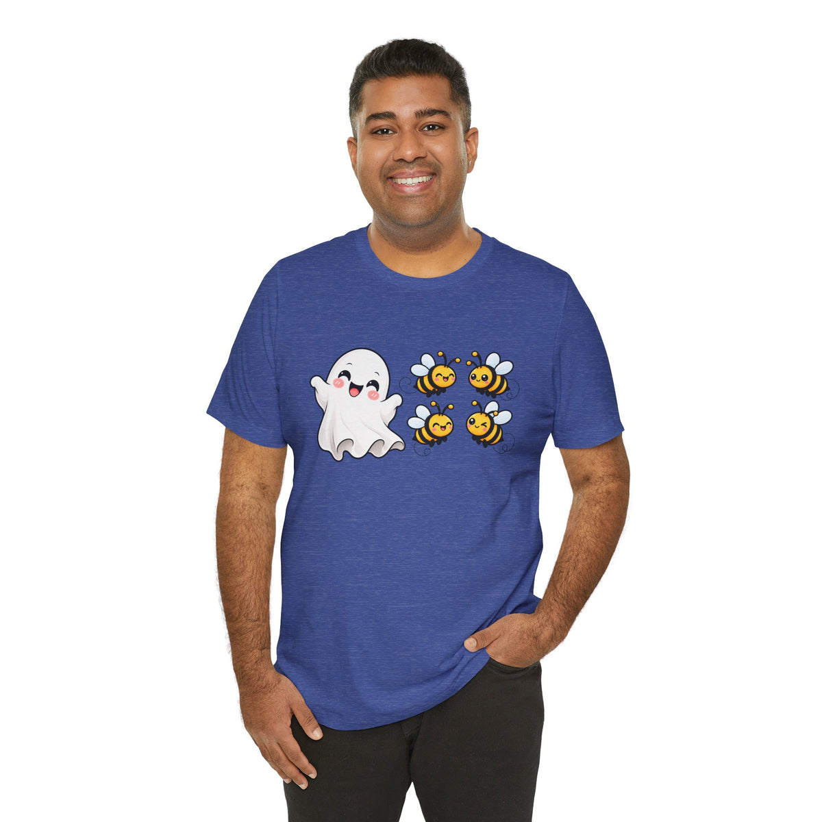 Boo & Bees Halloween Tee – Cute Ghost & Bee Shirt | Spooky Season Must-Have